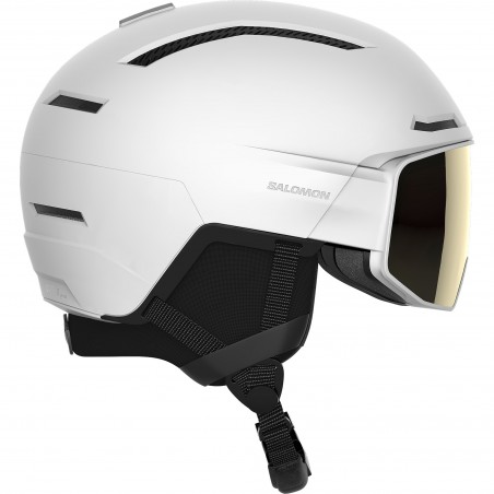 copy of Kask narciarski Salomon DRIVER Black/Red Accent/Solar 2021
